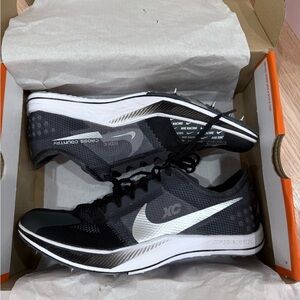 Nike ZoomX Dragonfly XC Black and Gray Cross Country spikes